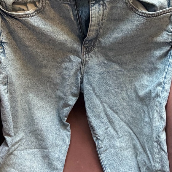 Zara Light Blue Stonewash Denim Jeans - Picture 3 of 4